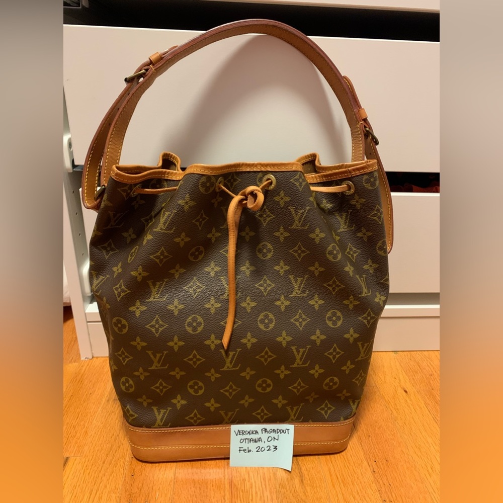 Authentic Louis Vuitton Noe Drawstring bag